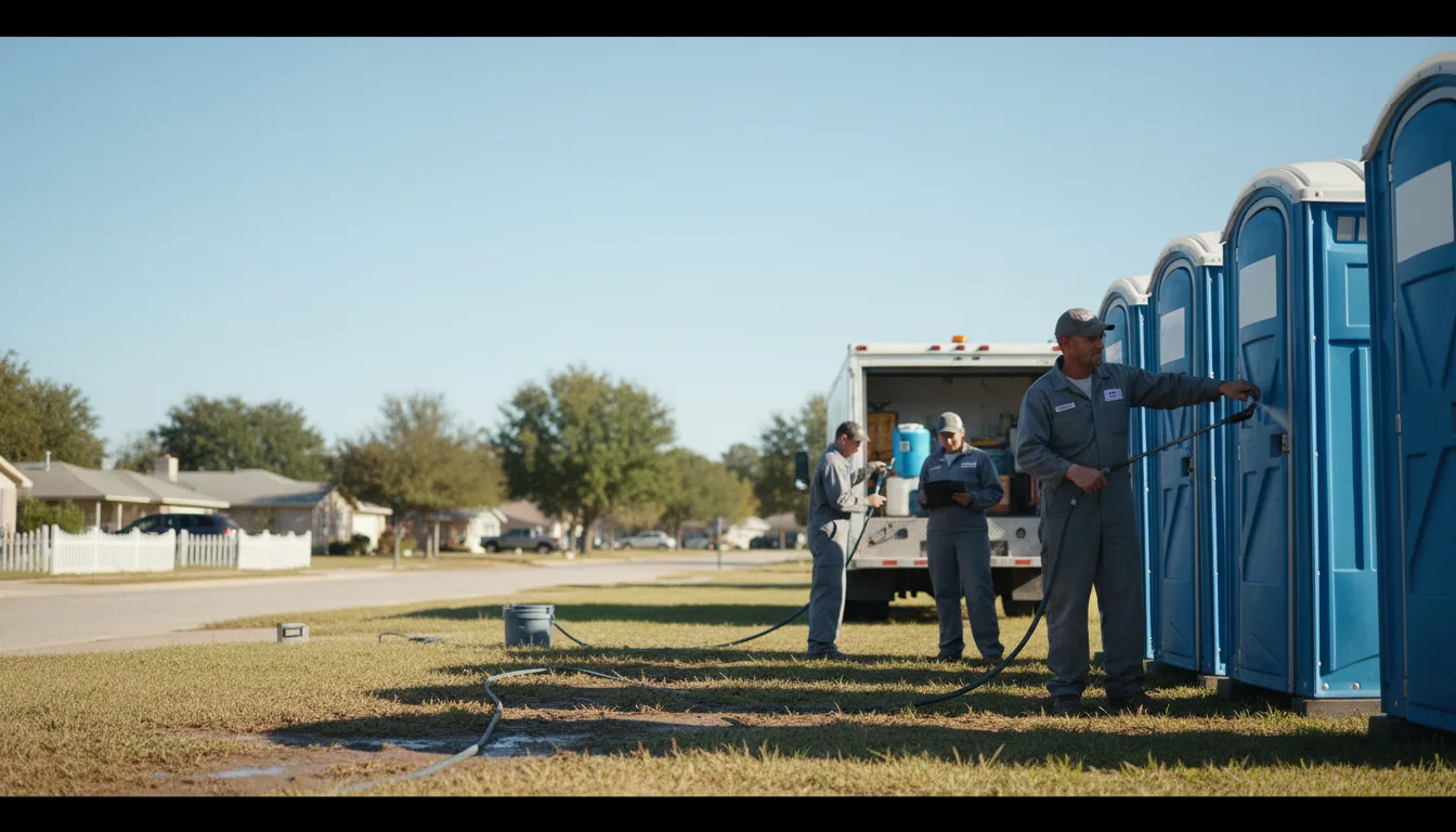 Long-Term Portable Toilet Rental in Almena, KS near me